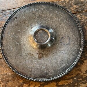 Vintage Silver Plated Tray by WM. Rogers